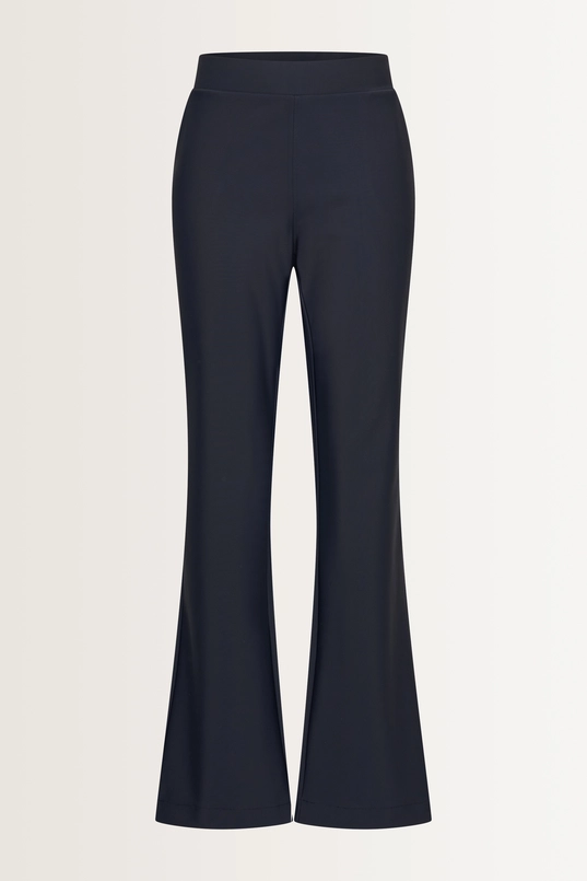 Flared broek in travelkwaliteit