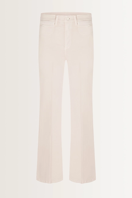Flared broek met persnaad Fabienne Cambio