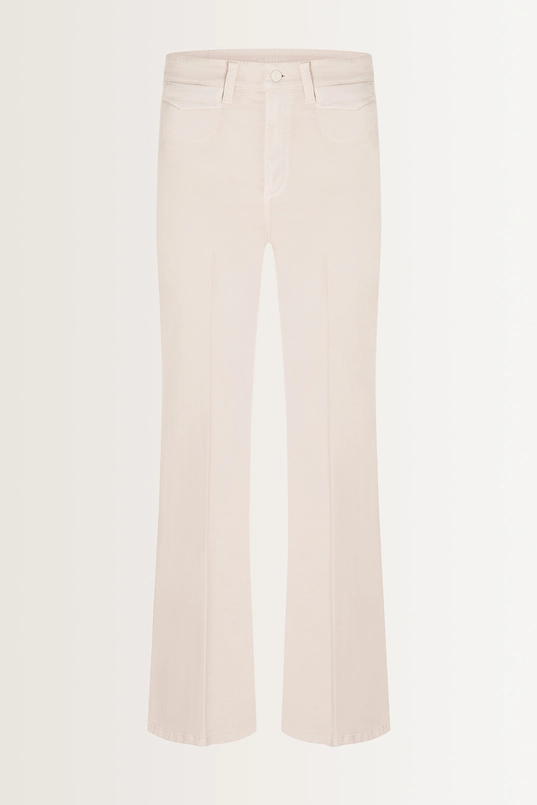 Flared broek met persnaad Fabienne Cambio