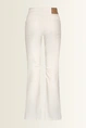Flared broek met persvouw Fleur