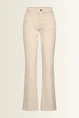 Flared broek met persvouw Fleur