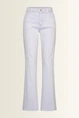 Flared broek met persvouw Fleur