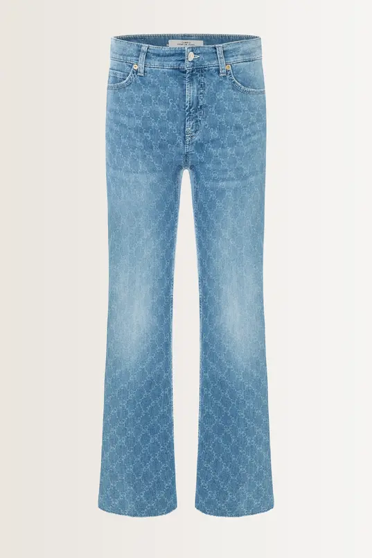 Flared cropped jeans Paris Cambio