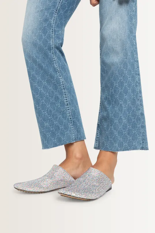 Flared cropped jeans Paris Cambio
