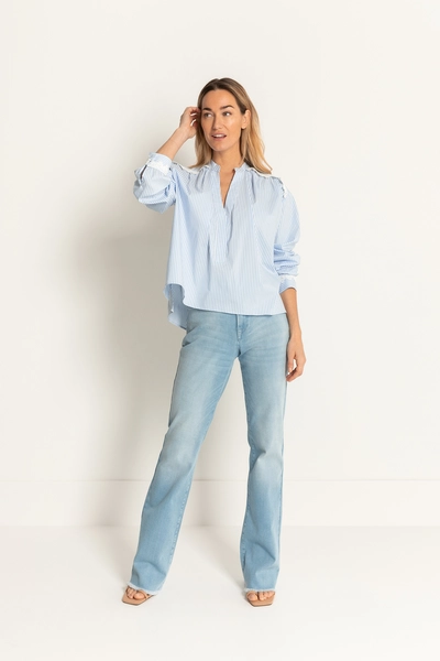 Flared denim 5-pocket