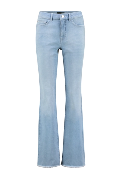 Flared denim 5-pocket