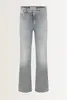 Flared jeans met high-waist Paris Cambio