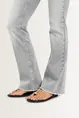 Flared jeans met high-waist Paris Cambio