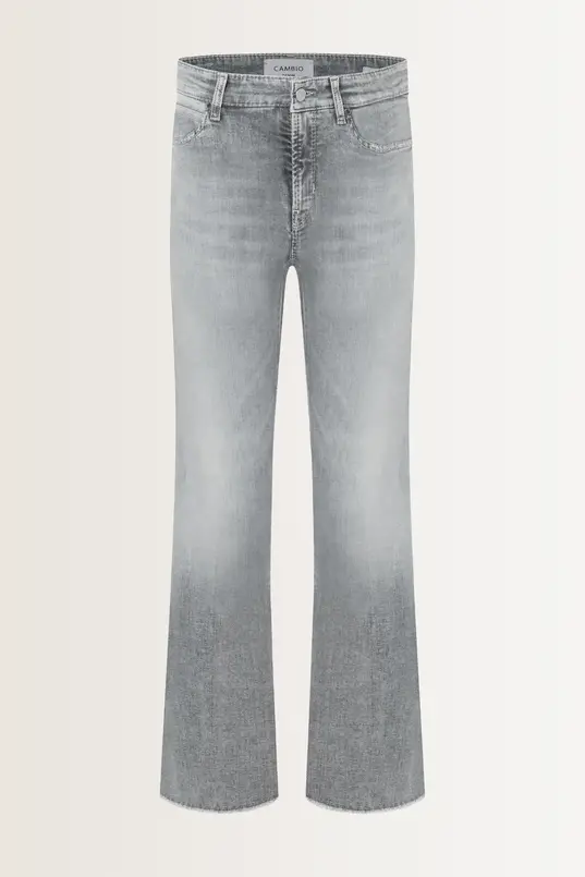 Flared jeans met high-waist Paris Cambio