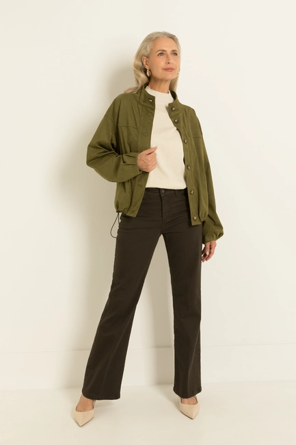 Flared jeans met hoge taille