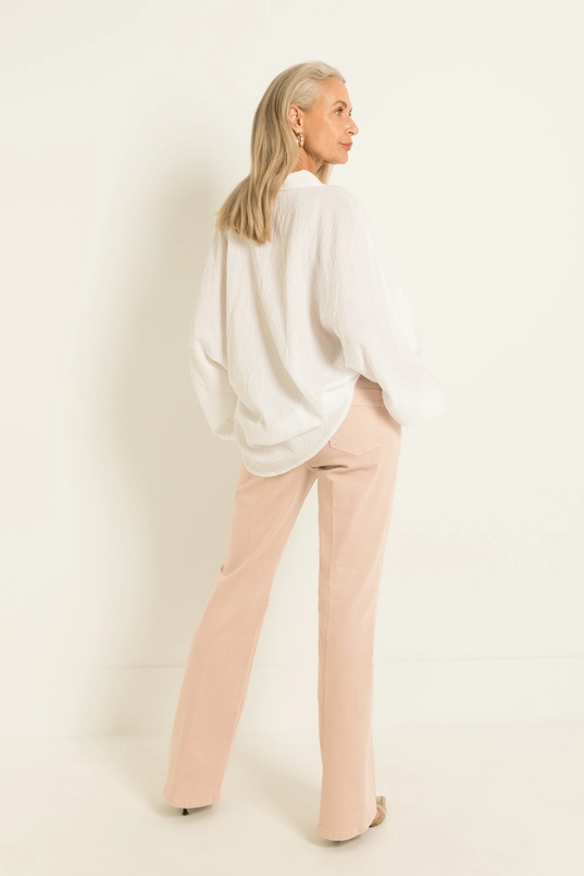 Flared jeans met hoge taille