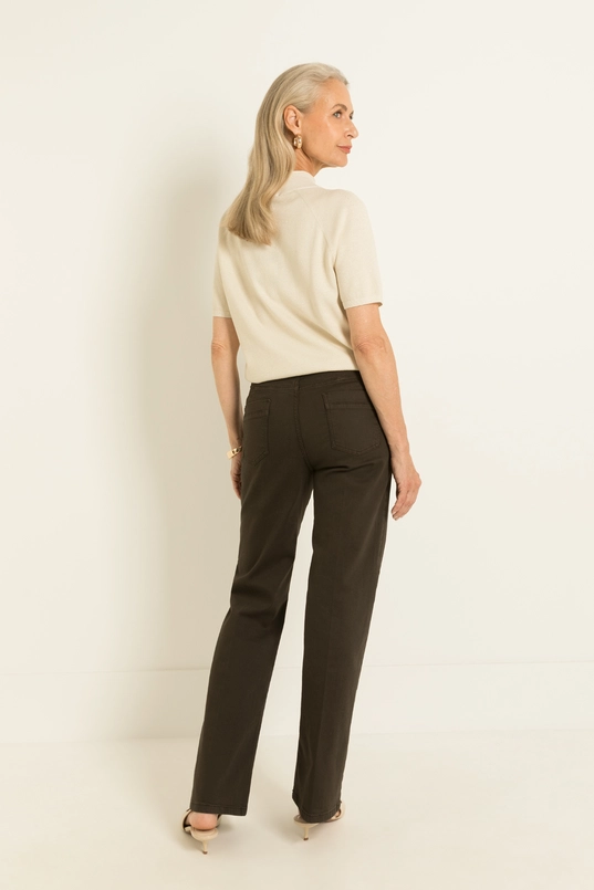 Flared jeans met hoge taille