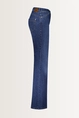 Flared jeans met krijtstreep ZURI136-High Gardeur