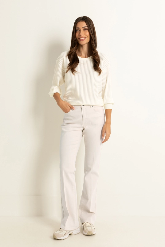 Flared jeans met lage taille