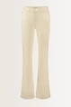 Flared low rise broek