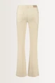 Flared low rise broek
