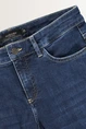 Flared low rise jeans