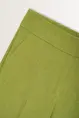 Flared pantalon in melangestof
