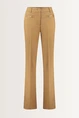 Flared pantalon twill
