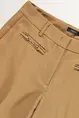 Flared pantalon twill