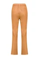 Flared pantalon van leer