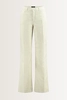 Flared velours broek