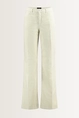 Flared velours broek