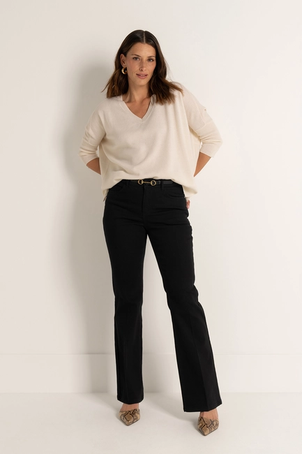 FLEUR 5-pocket flare jeans