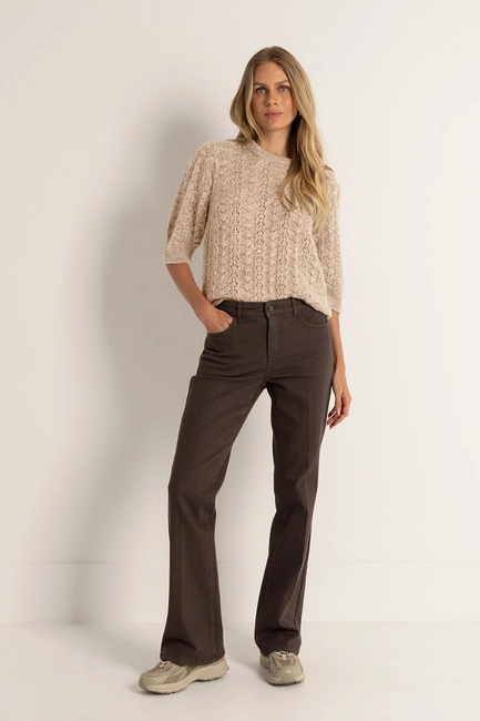 FLEUR 5-pocket flare jeans