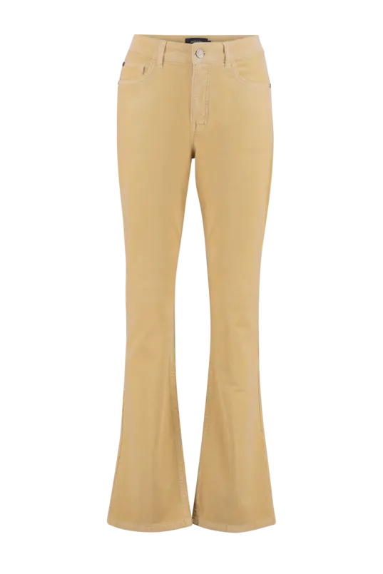 Fleur Flare ribfluweel