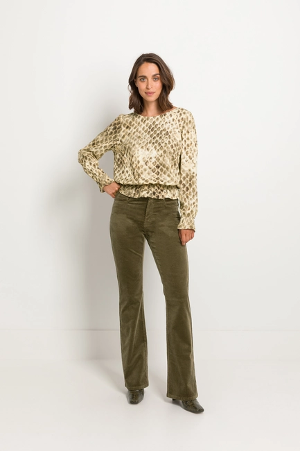 Fleur Flared coduroy