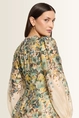 Florale jurk met pofmouwen Vera Mont
