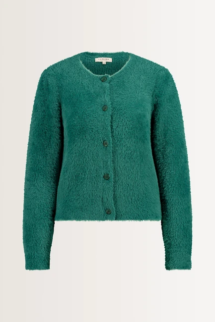 Fluffy cardigan