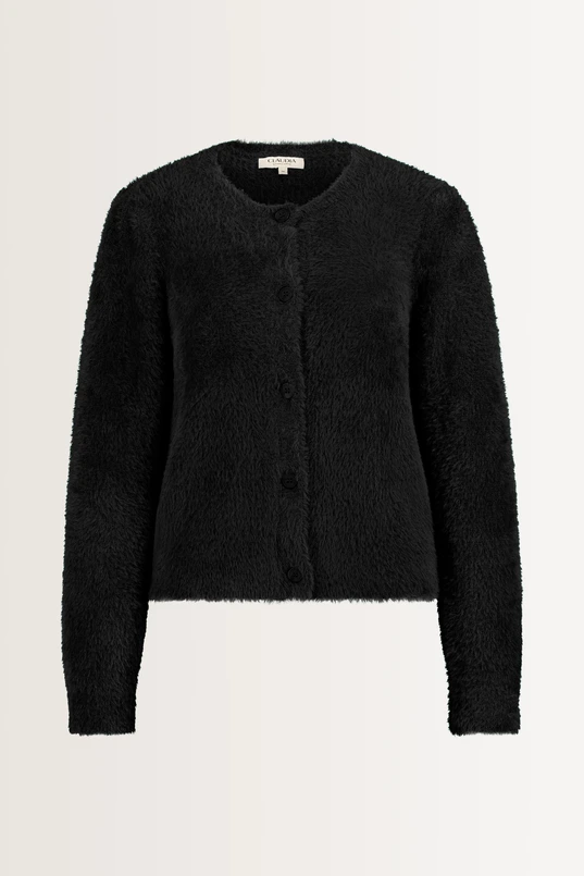 Fluffy cardigan