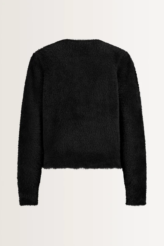Fluffy cardigan