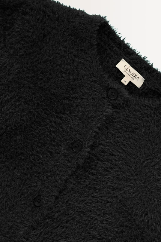 Fluffy cardigan