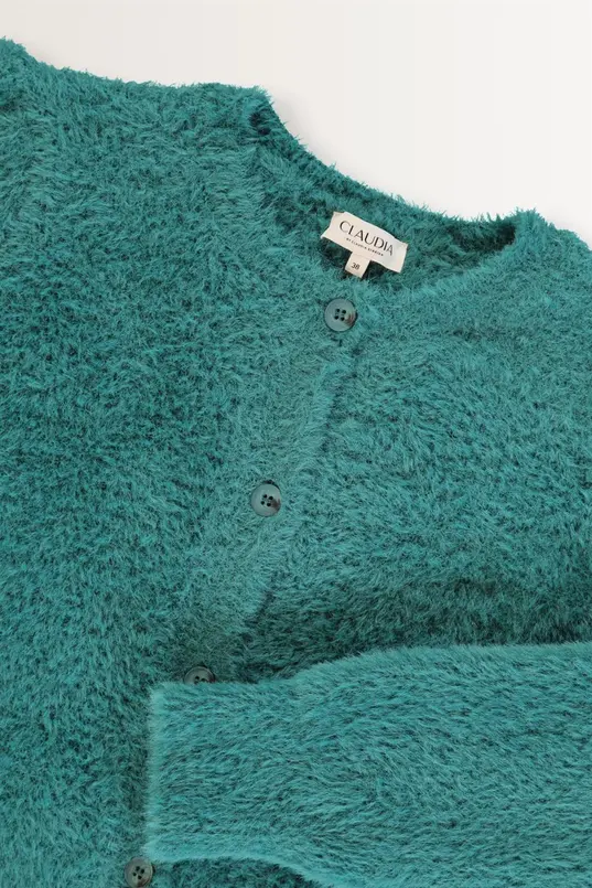 Fluffy cardigan