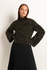 Fluffy trui met lurex