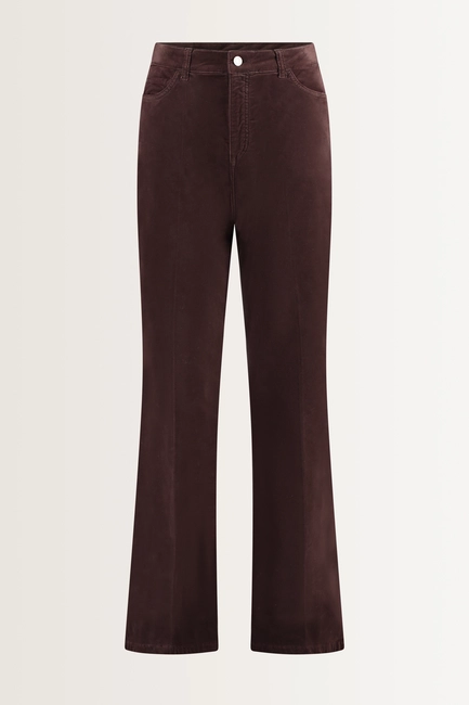Fluwelen jeans met subtiele bootcut