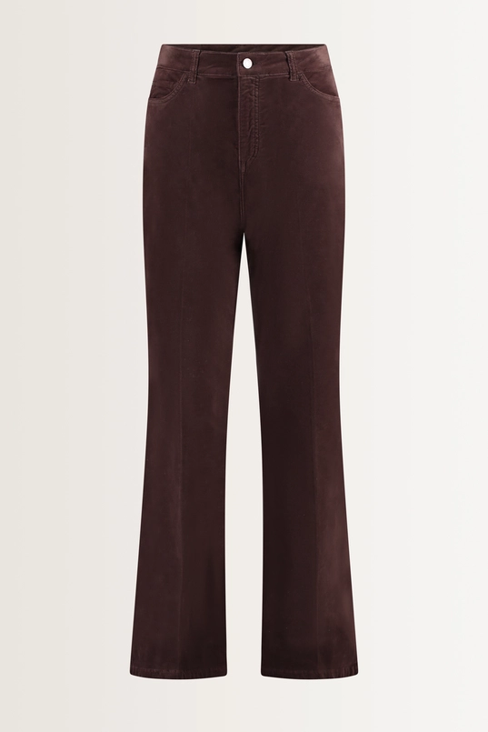 Fluwelen jeans met subtiele bootcut
