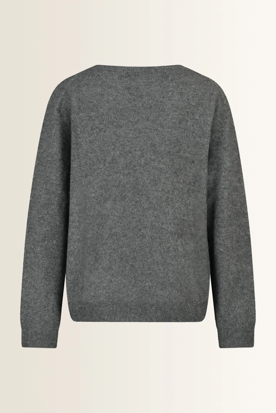 Geborstelde trui van wol en kasjmier Deco Max Mara Weekend