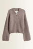 Gebreid alpaca vest met rits Tanzina Someday