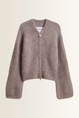 Gebreid alpaca vest met rits Tanzina Someday