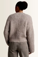 Gebreid alpaca vest met rits Tanzina Someday