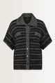 Gebreid gilet tweedlook