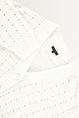 Gebreid vest in opengewerkt patroon