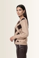 Gebreid vest met diamantpatroon Monari