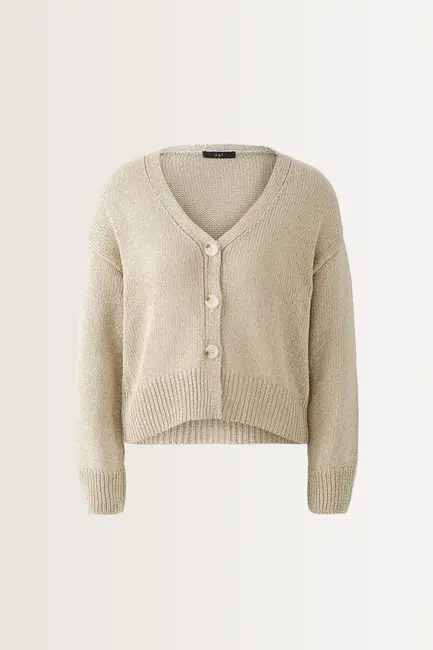 Gebreid vest met knoopsluiting OUI