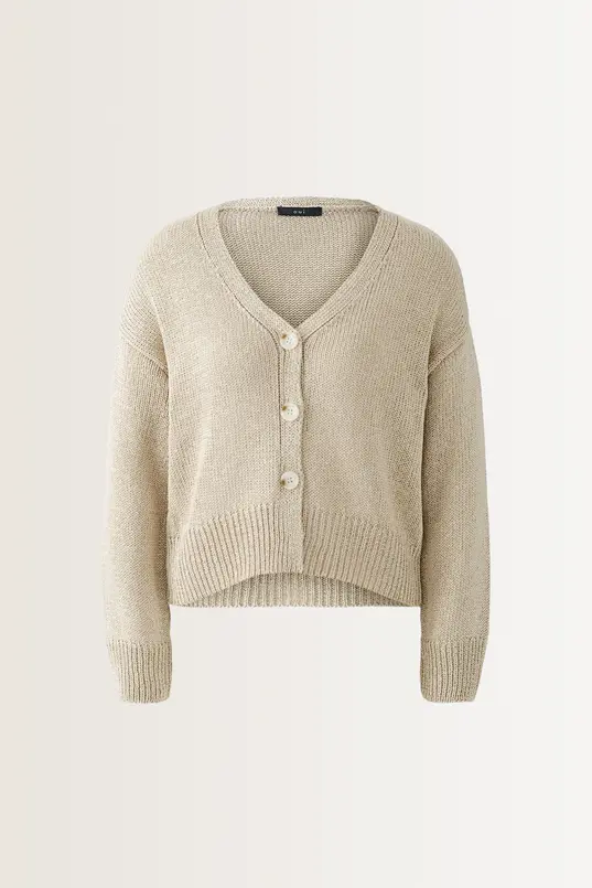 Gebreid vest met knoopsluiting OUI