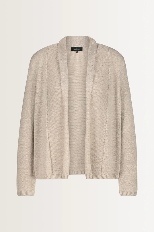 Gebreid vest met sjaalkraag Monari